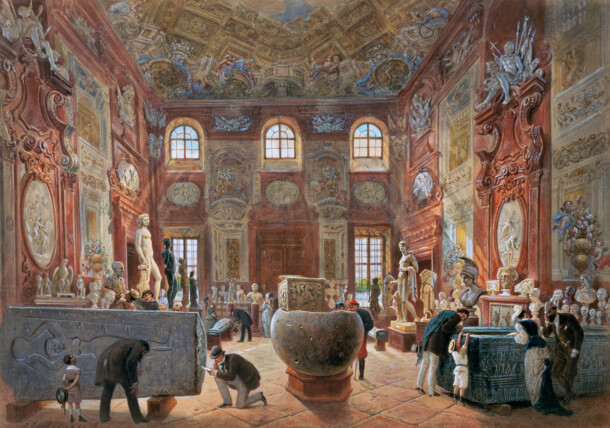    Große Marmorsaal des Unteren Belvederes / Schloss Belvedere